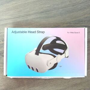 Adjustable Head Strap for Meta Quest 3 - Black and White